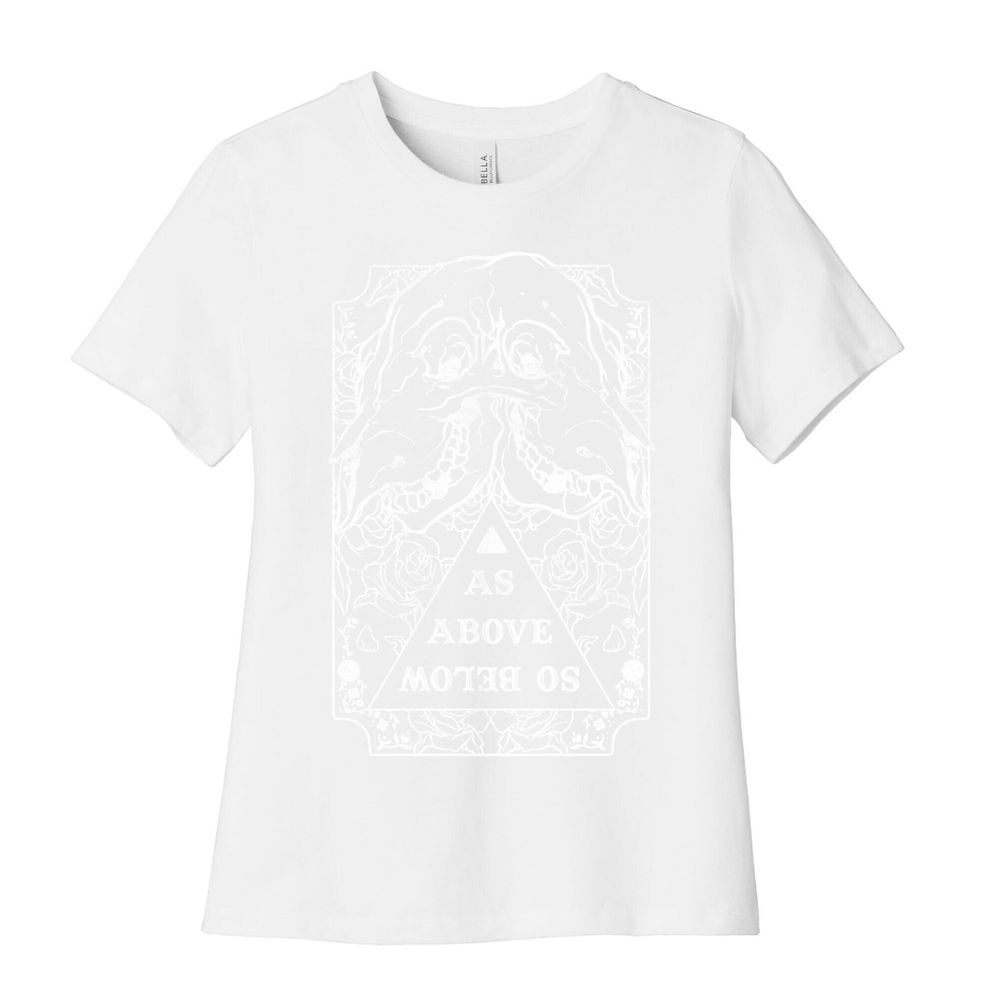 As Above So Below Women's Cotton Tee
